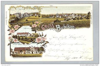 AK ZH Bubikon 1900-09-24 Litho Kissel & Rettner # 1872