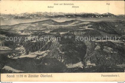 11651940 Fischenthal H?rnli Z?richer Oberland Urner und Berneralpen Panoramakart