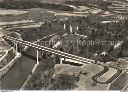 11657616 Andelfingen ZH Weinlandbruecke Fliegeraufnahme Andelfingen