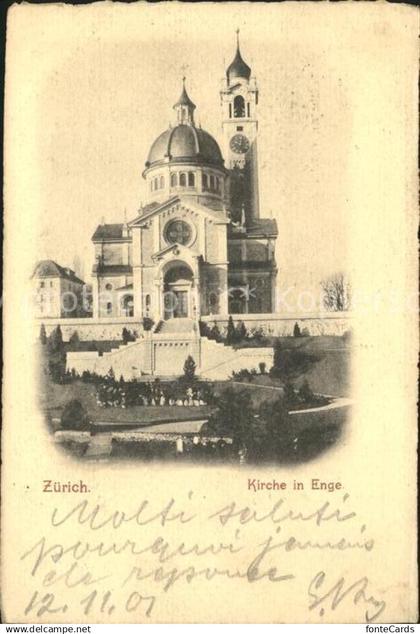 11673447 Zuerich Kirche in Enge