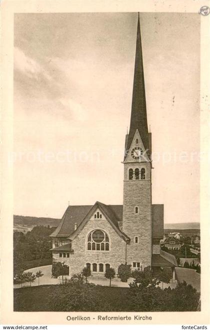 13727986 Oerlikon ZH Reformierte Kirche