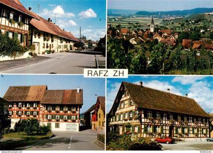 13901984 Rafz ZH Teilansichten Fachwerkhaeuser Panorama