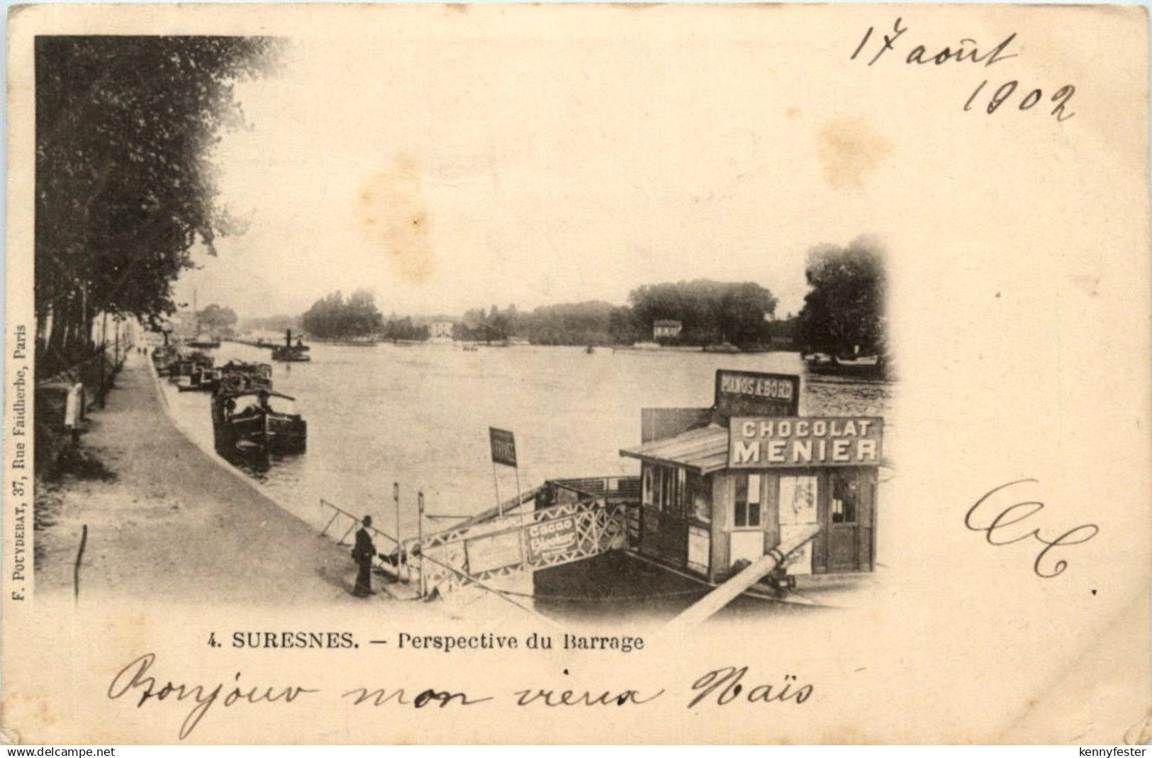 Suresnes - Perspective du Barrage