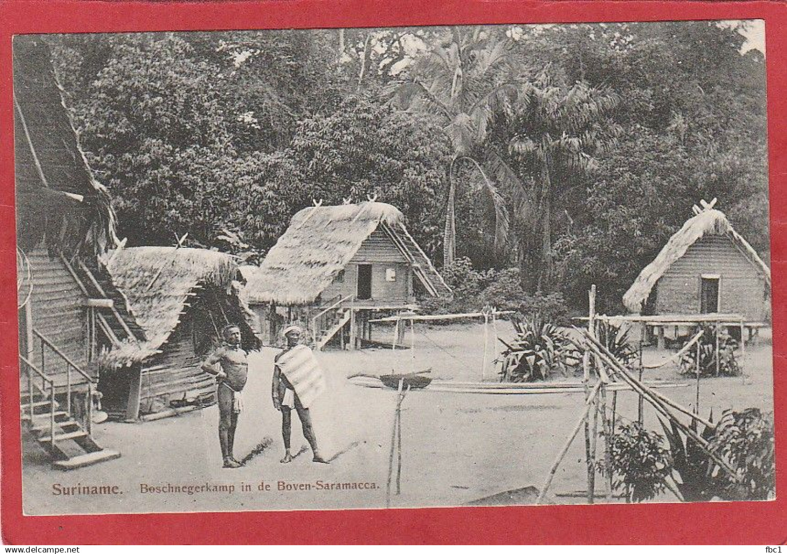 Surinam - Boschnegerkamp in de Boven-Saramacca