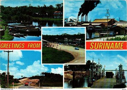 CPM AK Greetings from Suriname SURINAME (750487)