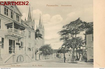 SURINAM PARAMARIBO GRAVENSTRAAT 1900