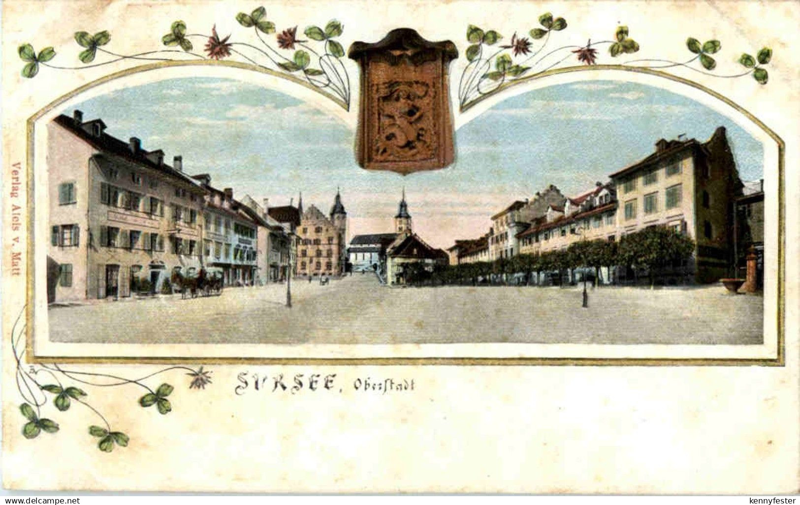 Sursee - Prägekarte