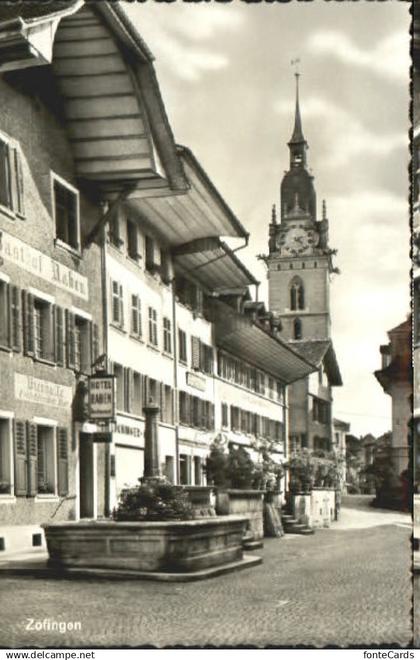 Zofingen Zofingen Brunnen Kirche