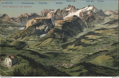 10892227 Appenzell IR Appenzell Alpenstein Gaebris  *