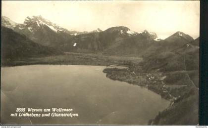 10547788 Weesen Wallensee Weesen Wallensee  ungelaufen ca. 1930 Weesen Wallensee