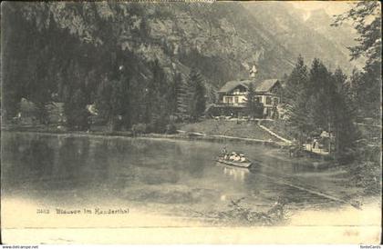 10551938 Kandergrund Kanderthal Blausee o