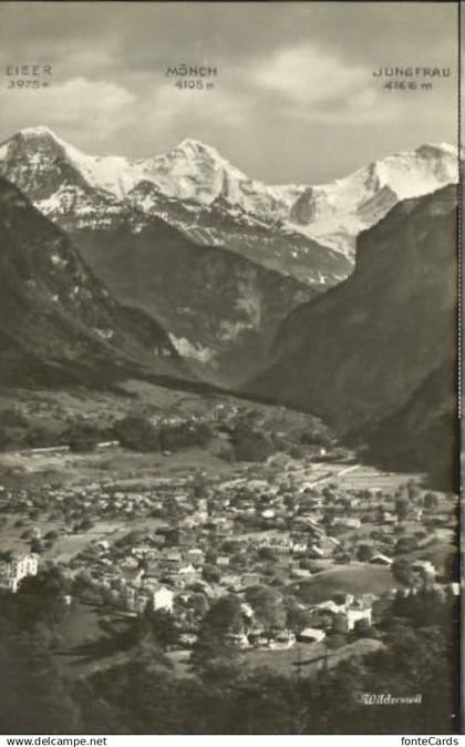 10581409 Wilderswil Wilderswil  ungelaufen ca. 1930