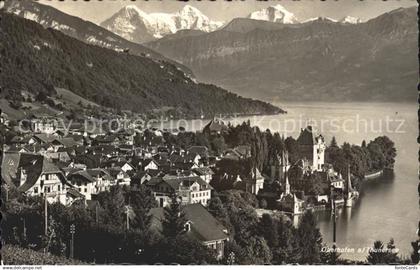 11677708 Oberhofen Thunersee Panorama Oberhofen am Thunersee