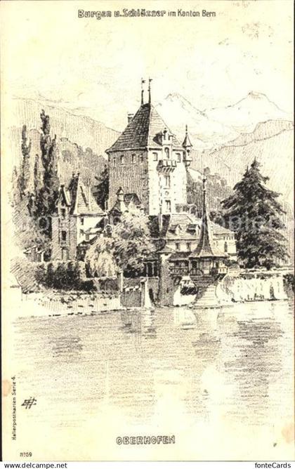 12041586 Oberhofen Thunersee Schloss Oberhofen am Thunersee