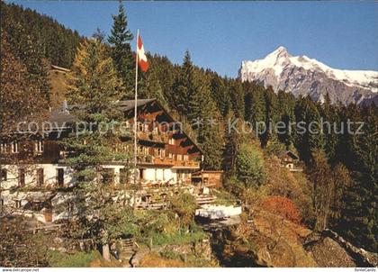 12229651 Grindelwald Jugendherberge Grindelwald mit Wetterhorn Grindelwald