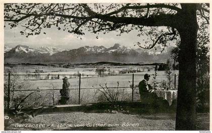 13960838 Gerzensee BE Blick vom Gasthof zum Baeren