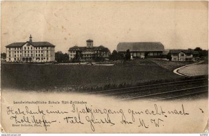 Rüti Zollikofen - Landwirtschaftliche Schule