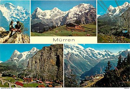 Suisse - BE Berne - Murren - Multivues - CPM - Carte Neuve - Voir Scans Recto-Verso