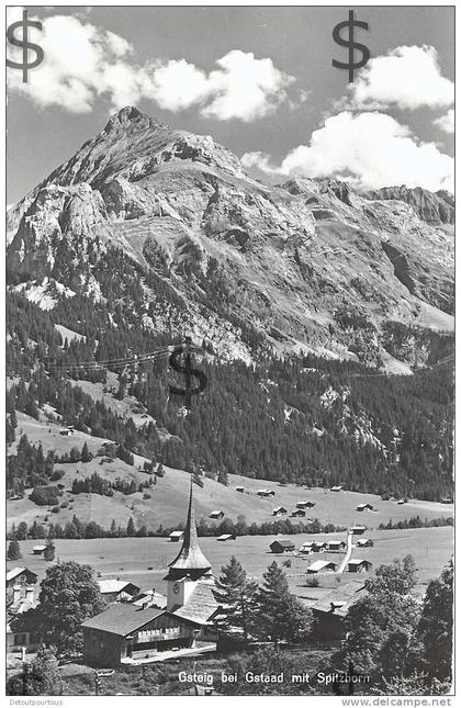 GSTEIG BEI GSTAAD mit Spitzhorn