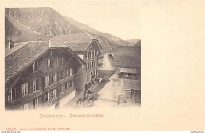 GUTTANNEN (BE) Grimselstrasse - Pferdekutschen - Verlag Gabler 6247