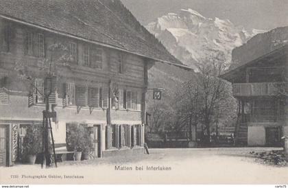 Suisse - Matten bei Interlaken - Précurseur