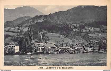 LEISSIGEN (BE) Am Thunersee - Verlag Wehrli 22167