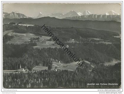 Röthenbach - Ausblick vom Kurhaus Chuderhüsi - Foto-AK Grossformat - Verlag Globetrotter GmbH Luzern