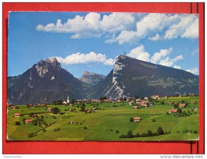 Aeschi bei Spiez (BE) - Panorama gegen Sigriswiler Rothorn und Niederhorn