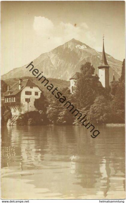 Spiez - Foto-AK - Verlag Friedrich von Alamen Spiez