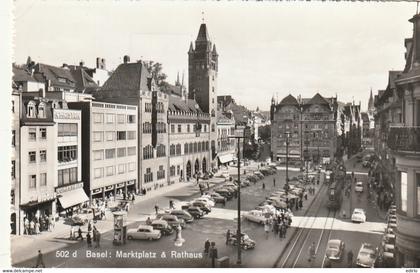 *** BS  ***   Basel Marketplatz unused TTB