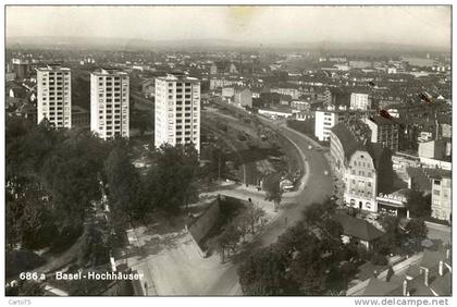 SUISSE - Basel - Bâle - Hochhäuser - Garage