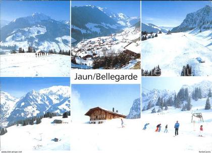 11992937 Bellegarde Jaun Dorf Skipisten Bellegarde Jaun