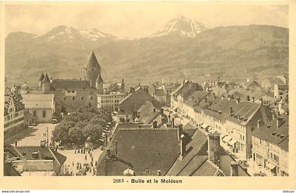 Pays - Suisse - Bulle - Bulle et le Moléon - CPA - Carte Neuve - Voir Scans Recto-Verso