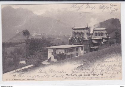 Le Pâquier.  Montbarry-les-Bains. Hôtel du Moléson