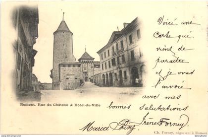 Romont - Rue du Chateau