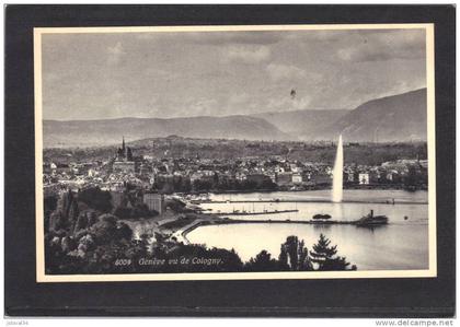 Suisse - GENEVE vu de Cologny  - édition Jaeger - non écrite