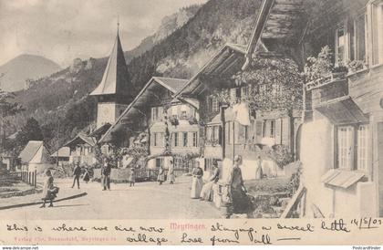 Meyringen 1903 Switzerland Postcard