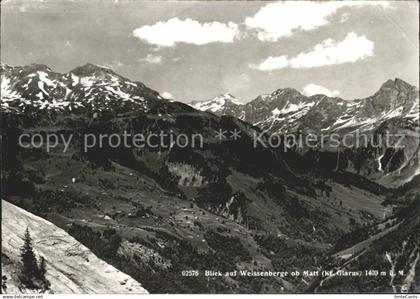 11631443 Matt Blick auf Weissenberge Alpenpanorama