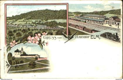 Elm GL Elm Bahnhof Burg x 1907