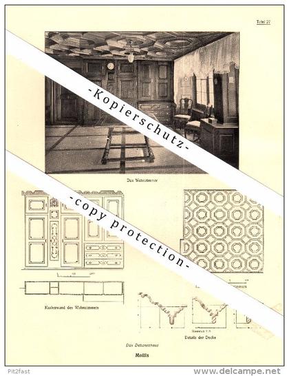 Photographien  / Ansichten , 1919 , Mollis und Netstal , Prospekt , Fotos , Architektur !!!