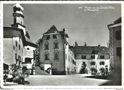 10569840 Maienfeld Maienfeld Kirche ungelaufen ca. 1965