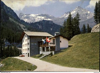 11337417 Marmorera Ferienhaus Scalotta mit Piz Forbisch und Piz Arblatsch