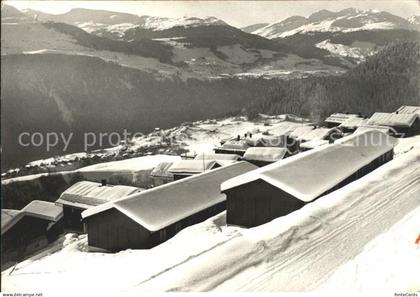 11635688 Andiast Ferienhaus Arbor Felix montana Blick auf Obersaxen Alpenpanoram