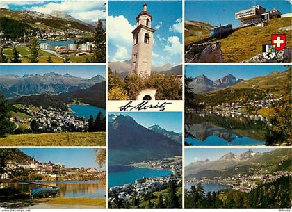 Suisse - GR Grisons - St. Moritz - Multivues - CPM - Carte Neuve - Voir Scans Recto-Verso