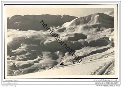 Parsenn - Fideris - Jenaz - Skihütte Heuberge - Foto-AK