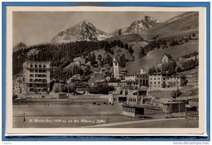 SUISSE --  SAINT MORITZ -