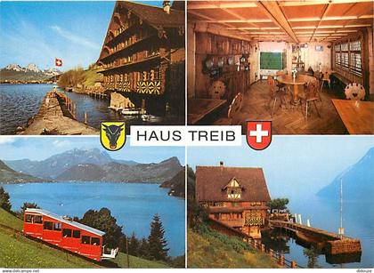 Suisse - LU Lucerne - Haus Treib - Multivues - Chalet - CPM - Carte Neuve - Voir Scans Recto-Verso