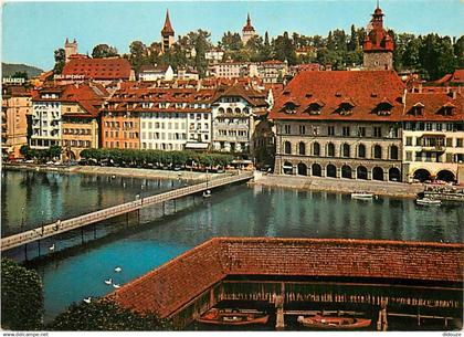 Suisse - LU Lucerne - Luzern - Altstadt, Rathaus, Museggturme - CPM - Carte Neuve - Voir Scans Recto-Verso