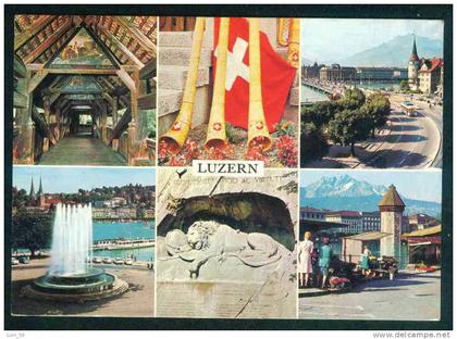 52047 / LU Lucerne > Horw Suisse Switzerland Schweiz Svizzera USED - 80 EUROPA SEPT TO SOFIA Bulgaria PC postcard