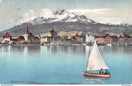 SUISSE LUCERNE LAC DES QUATRE CANTONS